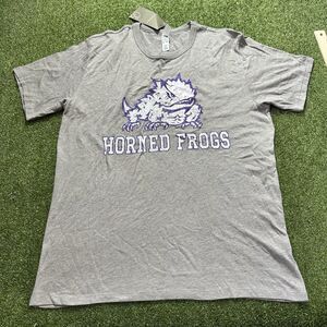 Alternative Earthleisure TCU Horned Frogs Graphic T-Shirt Size M